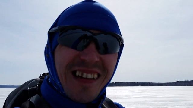 Иркутское водохранилище 12.04.15г.