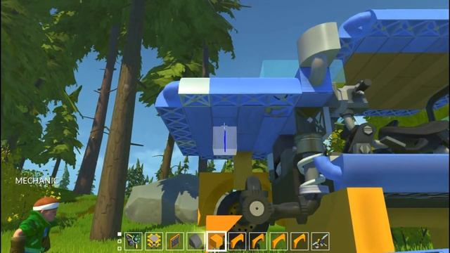 МИХА ПЕРЕДЕЛАЛ ЗАПОРОЖЕЦ В СУПЕРКАР!!! МУЛЬТИК в Scrap Mechanic смотреть онлайн
