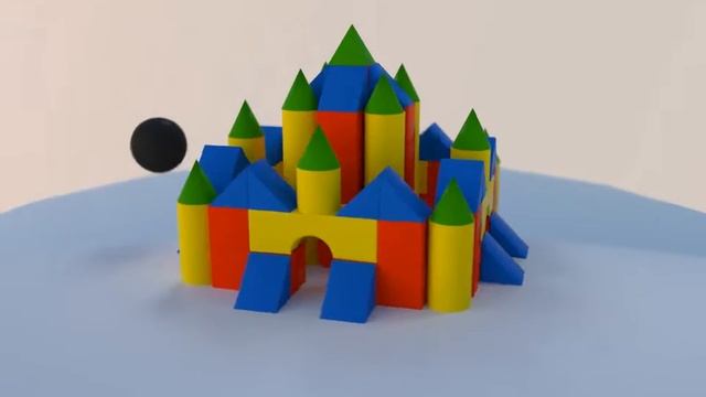 Blender Rigit body Test scene смотреть онлайн