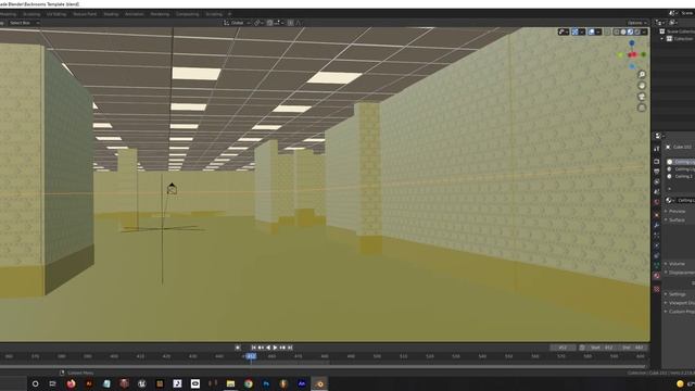 Backrooms Blender Template | Make The Backrooms In Minutes! смотреть онлайн