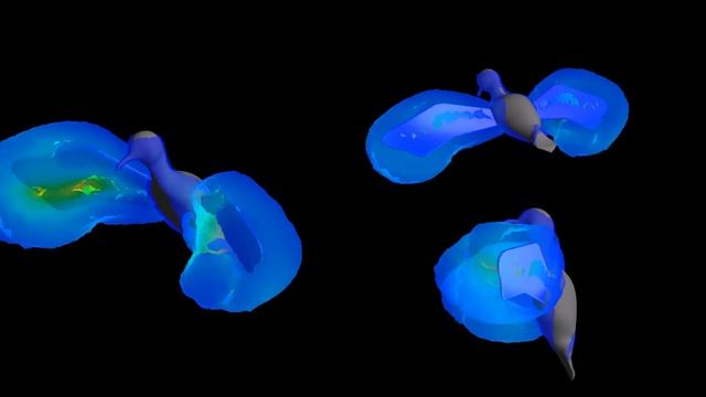 Simulation of a bird using profile motion in dynamic mesh. ANSYS Fluent. смотреть онлайн