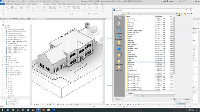 Revit 2024 Residential Design LESSON 14 смотреть онлайн