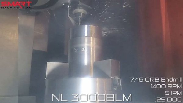 Smart Machine Tool - NL 3000BLM - Turning/Milling Demo