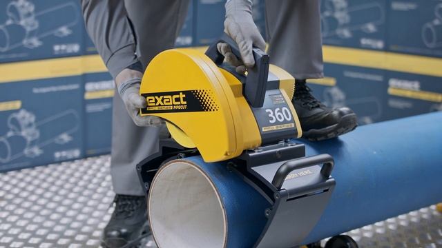 Exact PipeCut+Bevel 360 Pro Series Instruction Video - Cutting Cast Iron Pipe - Water & Sewer Pipes смотреть онлайн