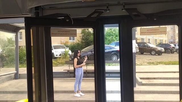 Поездка на автобусе ЛиАЗ-5292.67 (CNG) № Н 367 УА 62 №1215 маршрутом №17 | г. Рязань