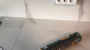 Делаю фартук и столешницу для кухни  из керамогранита с применением клей пены.
