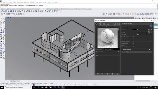 V-Ray 3.6 for Rhino 6 Basics - 4 Styles (english) смотреть онлайн