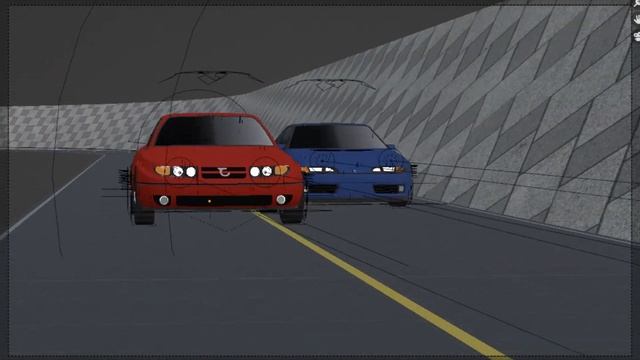 Initial D Style Test Animation смотреть онлайн