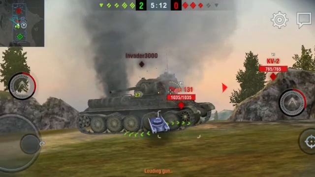 My first 🎮 game play video World tank blitz video Annel Gamerz смотреть онлайн