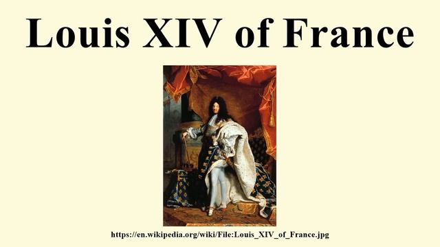 Louis XIV of France смотреть онлайн
