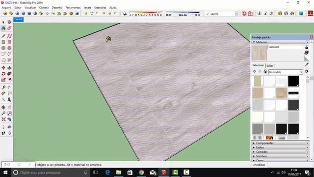 SKETCHUP e V-RAY - Como criar PISO смотреть онлайн