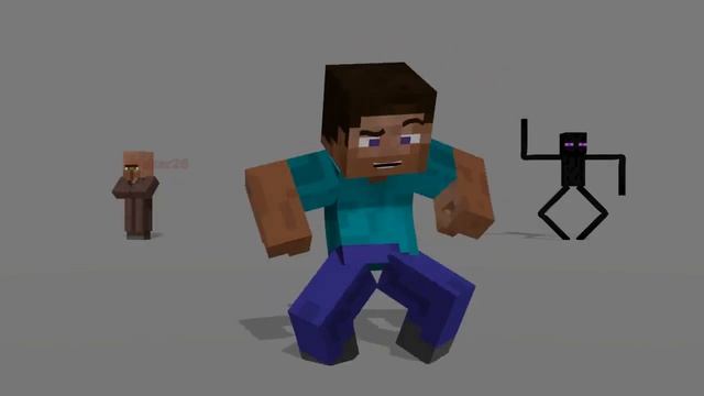 Steve Distraction Dance (A parody of Henry Stickmin distraction dance) смотреть онлайн