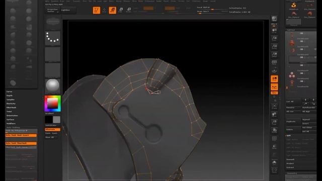 ZBrush Mech Helmet 03 Rebuild And Refine смотреть онлайн