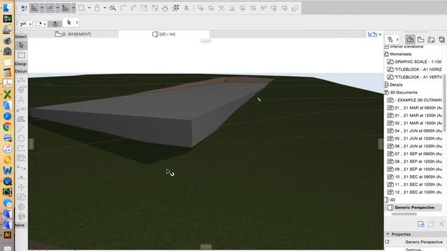 ArchiCAD 21 - tutorial part 10 - solid element operations смотреть онлайн