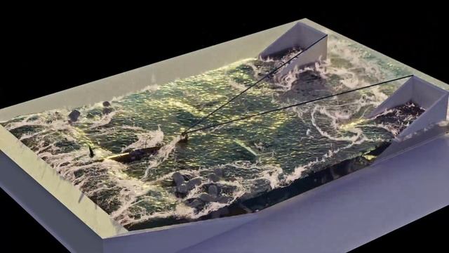 Blender Beach Waves with Landing Plane - Flip Fluids Simulation смотреть онлайн