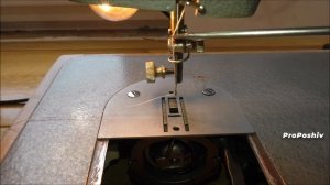 Чайка 132м. Не захватывает нижнюю нить | ProPoshiv