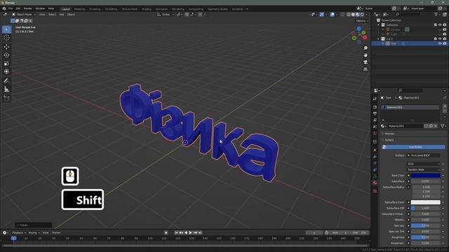 Blender. Завдання 2.6.3 (напис Фізика) смотреть онлайн