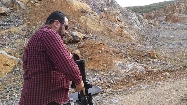 Пробный отстрел полуавтомата (имя пока не дали) ВПК Турции, 410 калибр смотреть онлайн