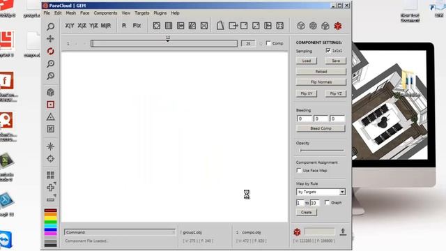 ParaCloud GEM 4 and SketchUp 8 pro смотреть онлайн