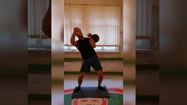 Толчок гири 24 кг 64 подъёма за 1 минуту смотреть онлайн