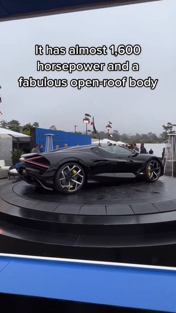 🤔🙂What do you think of the Bugatti W16 Mistral #bugatti #shorts смотреть онлайн