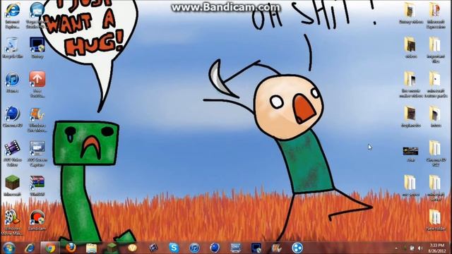 Minecraft - How to change your skin смотреть онлайн