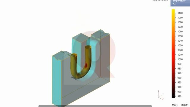 QForm3D Forging Simulation смотреть онлайн