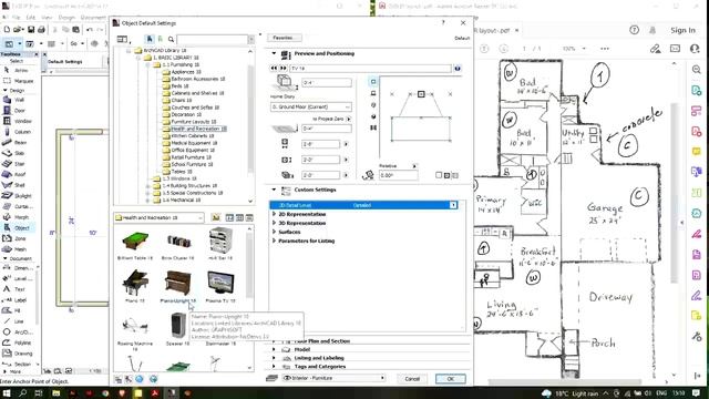 How to draw a simple floor plan in ArchiCAD смотреть онлайн
