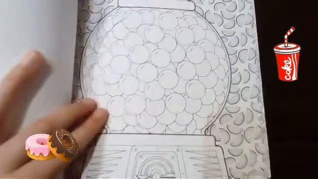 ОБЗОР НА РАСКРАСКУ-АНТИСТРЕСС "СЛАДОСТИ" смотреть онлайн