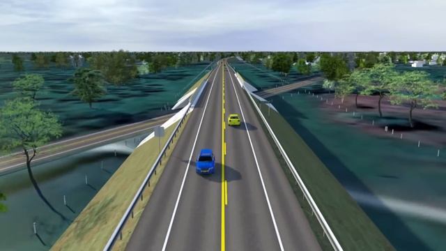 Civil 3D design rendered in 3ds Max Presentation, Entronque by Arturo Rodriguez смотреть онлайн