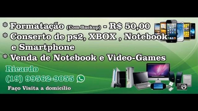 ASSISTENCIA TECNICA GAMES CAMPINAS SP Técnico de informática em Domicílio SUPORTE REMOTO 24H смотреть онлайн