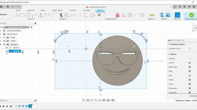 Fusion 360: Model a Business Card with an Imported SVG смотреть онлайн