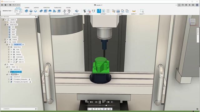 Improvements to the Adaptive Clearing Toolpaths | Autodesk Fusion 360 смотреть онлайн