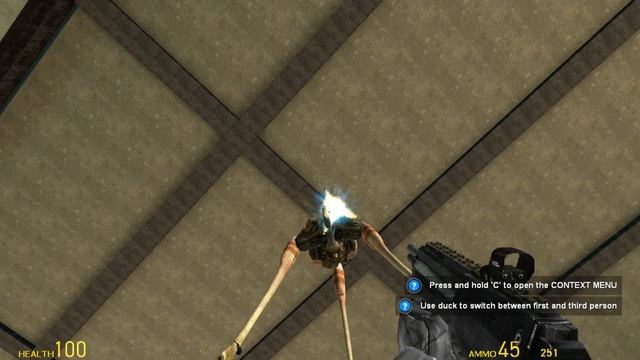 GMOD 13 - Strider Warp Cannon #2 Tutorial смотреть онлайн