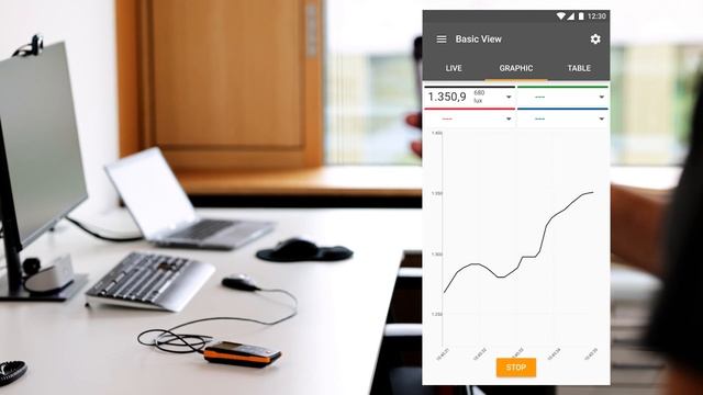 testo 545 New Compact Class - Lux measurement смотреть онлайн