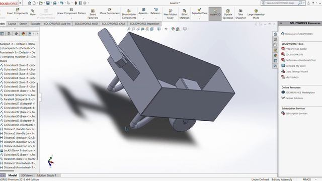 SOLIDWORKS Premium 2018 x64 Edition Assem2 2022 06 27 21 06 33 смотреть онлайн