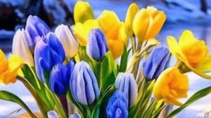 ЛУЧШЕЕ ПОЗДРАВЛЕНИЕ С 8 МАРТА МАМЕ 🌸🎶