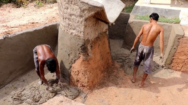 Building The Most Creative Modern Water slide To Underground Swimming Pool смотреть онлайн