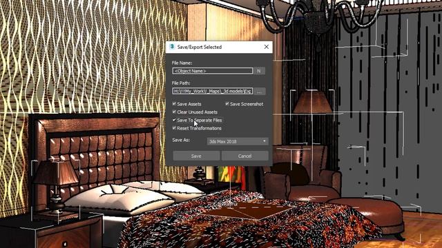 Save selected geometry to different files using Project Manager смотреть онлайн