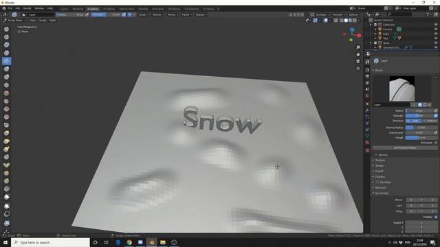 Blender 2.8 Add-on Review & Tutorial: Real Snow (FREE) смотреть онлайн