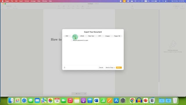How to Convert a Pages Document to Word смотреть онлайн