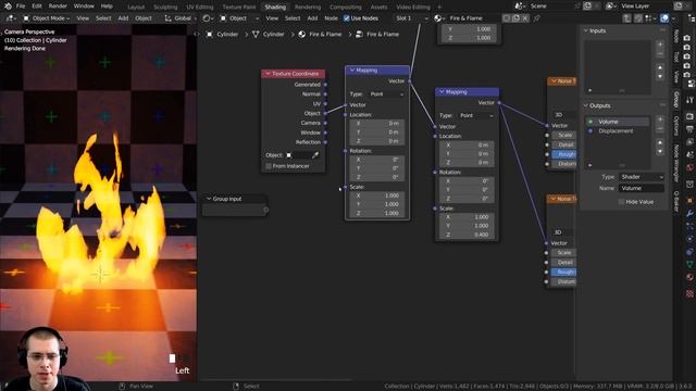 Procedural Animated Fire & Smoke 🔥 (Blender Tutorial) смотреть онлайн