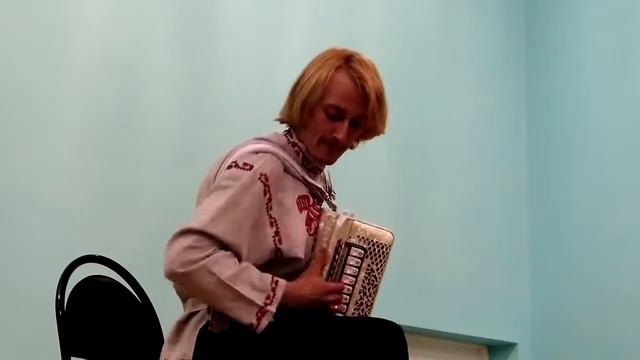 Гармонист П.Уханов-"Фантазия на темы казачьих песен" смотреть онлайн