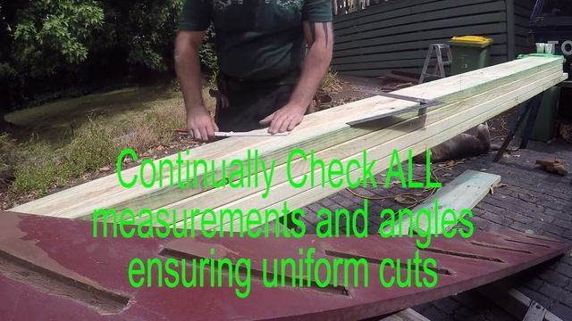 External stair building - What is the correct timber to use & How To build inc check ins смотреть онлайн