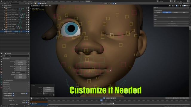 Faceit - Generate IPhoneX Shape Keys and Capture For ANY Character (Blender 2.8) смотреть онлайн
