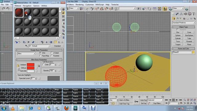 Wireframe Rendering with transparet and solid face in 3ds max смотреть онлайн