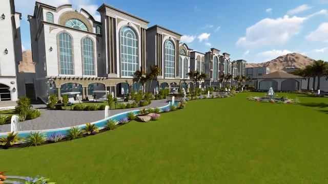 Shattah Compound - KSA | Lumion 8 + Revit смотреть онлайн
