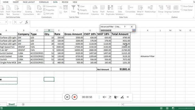 Advance Filter in 2 mins Advance Filter in Excel || Filter in Excel | Excel Formula | Advance Excel смотреть онлайн