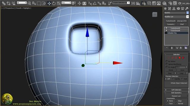 Double Smooth in 3DS Max смотреть онлайн