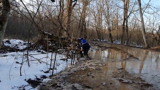БЕЗ УАЗа 469 4X4 ПАДЖЕРО С ЛЕБЕДКОЙ НИВА УСТАНОВКА ТОЧКИ 66 ДОРОГА НА ВОДОПАД часть 2 смотреть онлайн